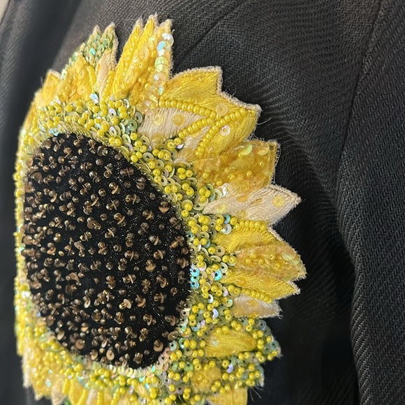 Rare Emanuel Ungaro sunflower jacket, size 4 - Picture 4 of 8